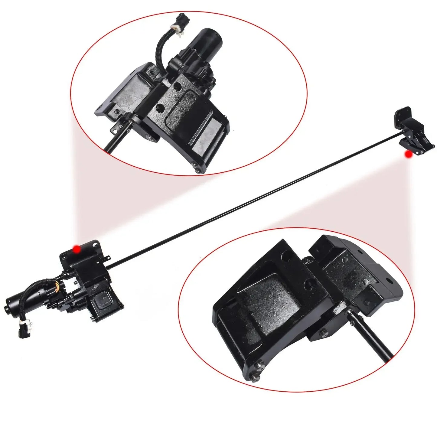 AP03 Power Running Board Motor & Bracket Assembly Right RH for Ford Lincoln 2015 2016 2017