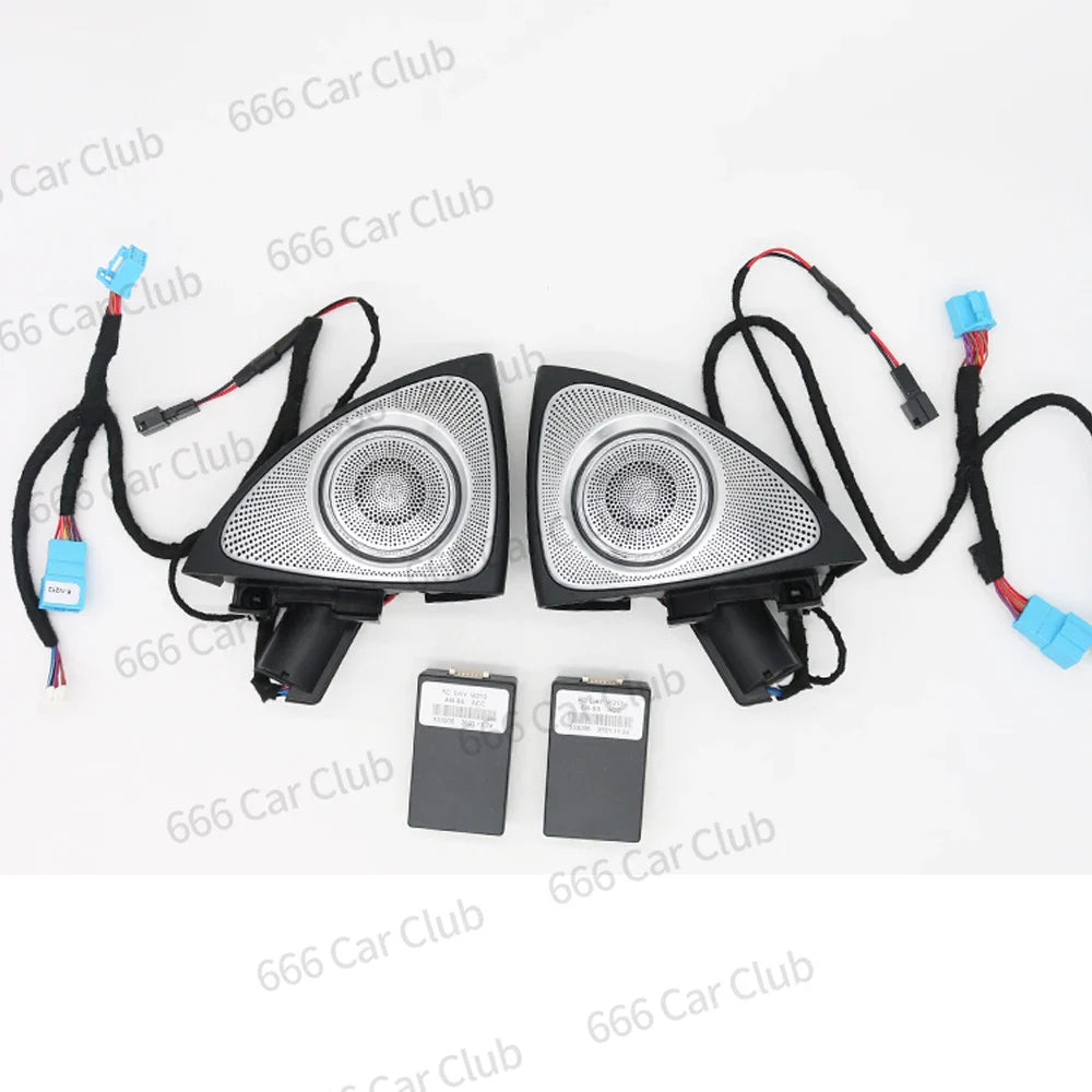 64 Colours LED Air Vents 3D/4D Speaker For Mercedes Benz W213 E-Class E-Coupe E43 E53 E250 Interior Ambient Ligh Decorative Lamp