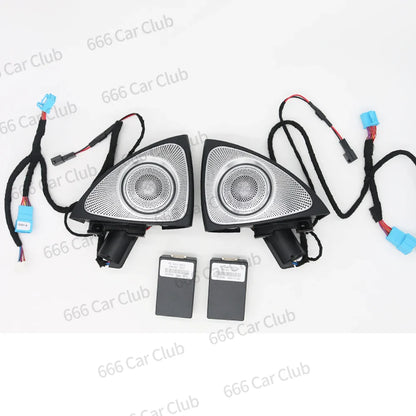 64 Colours LED Air Vents 3D/4D Speaker For Mercedes Benz W213 E-Class E-Coupe E43 E53 E250 Interior Ambient Ligh Decorative Lamp