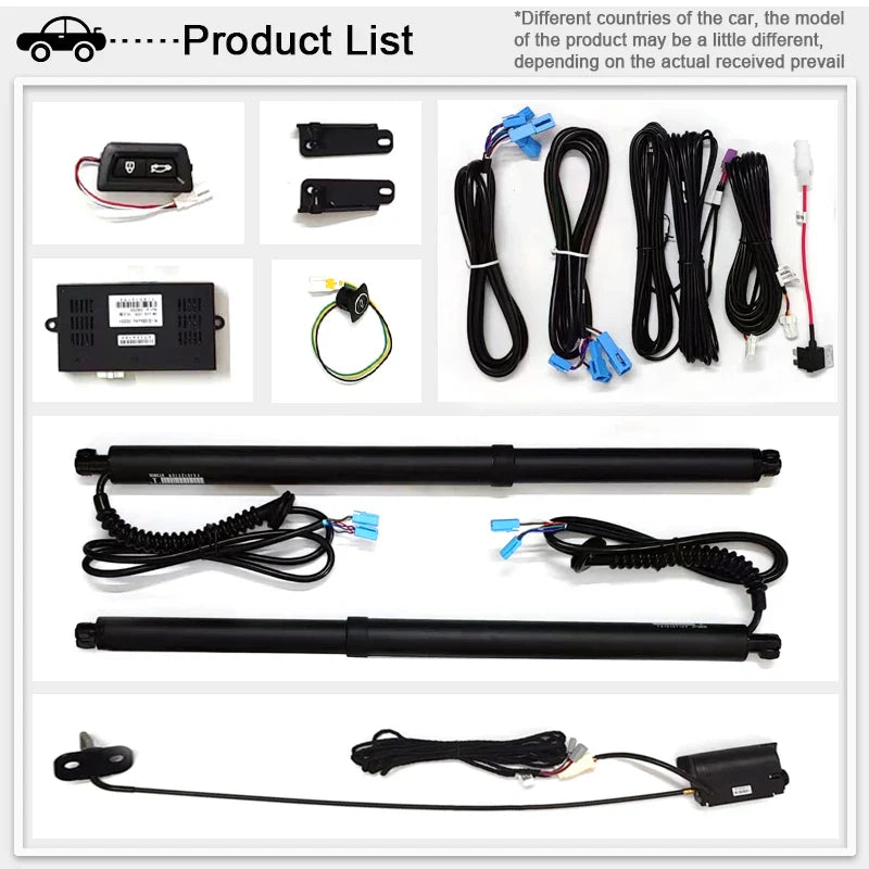 For WM EX5 2019~2022 Car Electric Tailgate Tail Gate Strut Vehicle Power Rear Door Lifting System Kit for Trunk