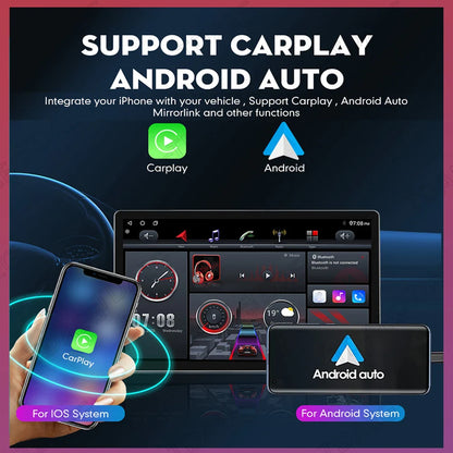 13INCH Android 14 For GMC Yukon Chevrolet Tahoe Suburban 2008 - 2012 Multimedia Video Player 4G WIFI Navigation GPS Carplay auto