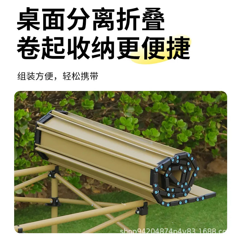 Outdoor Folding Table, Egg Roll Table, Stall, Convenient Camping Table And Chair Set, Picnic Chair Full Set Of Equipment
