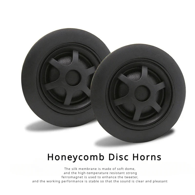 2 Way Car Audio Speaker 12v Max 120W Car Component Speaker 6.5 Inch Sound System Car Door Speaker Set