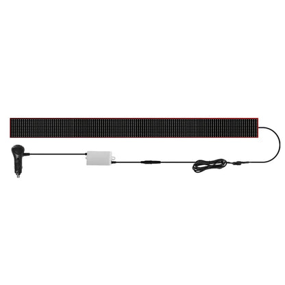 12-24V truck decoration atmosphere light Video-driven Devil's Eye flexible LED screen Extra large smart decor light Accessories