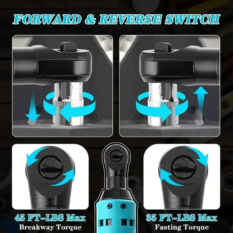 Brushless Ratchet Wrench 1/2'' Electric Impact Driver 480N.M Cordless Screw Nut Repair Power Tools for Makita 18V Battery power tools