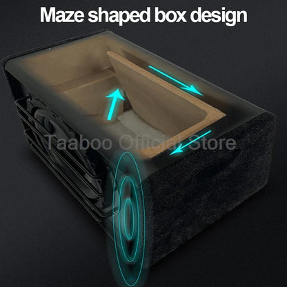 10 Inch 12V Super Subwoofer 800W High Power Car Speaker Car Audio Processor Fever DIY Car Active Amplifier Speaker Modification