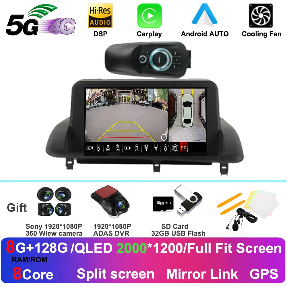 Android 13 For Lexus CT CT200 CT200h 2010-2018 Car 4G Wifi Radio Multimedia Video Player GPS Navigation Stereo Screen DSP QLED