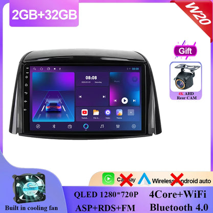 For Renault Koleos 2008 - 2016 Android Car Stereo Unit Multimedia Radio Video Player GPS Wireless Carplay Android Auto No 2din