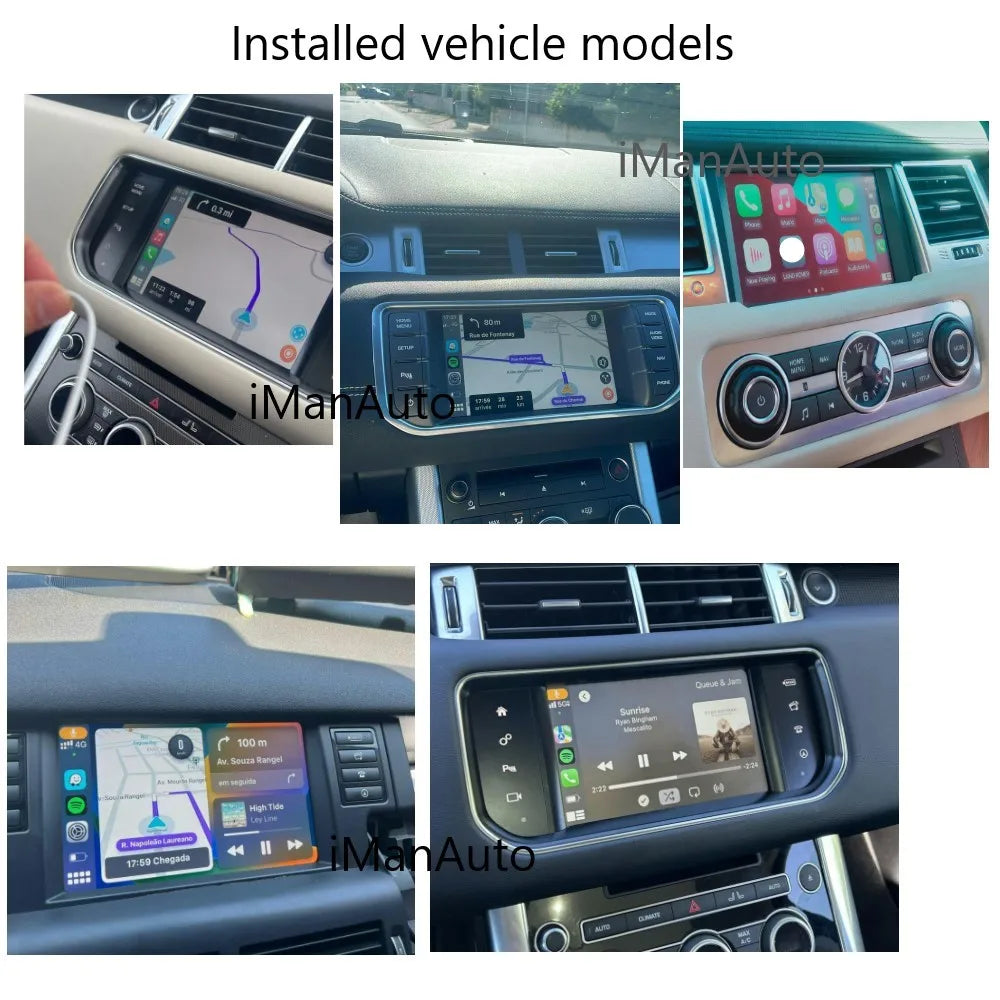 Wireless Carplay Android Auto Interface For Land Rover/Range Rover/Evoque/Discovery 2012-2016 Bosch AirPlay Car Play