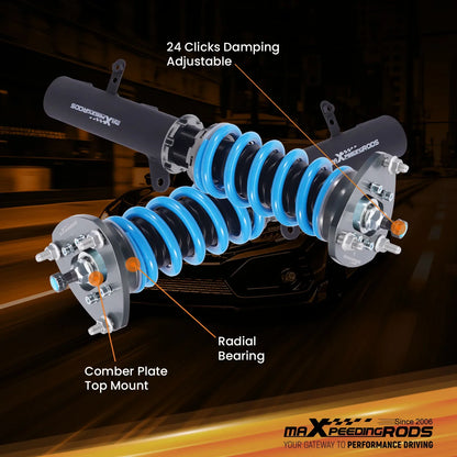 24 Levels Damper Coilover Struts Kit For Dodge Caliber 07-12 Jeep Compass 08-17