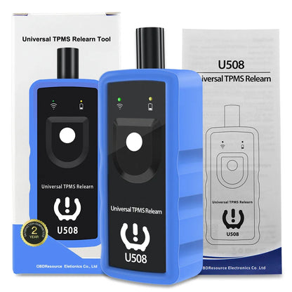 OBDResource Universal Car TPMS Reset Tool Car Tire Pressure Monitoring Sensor Tool U508 for Ford Opel Jeep GMC Chevrolet