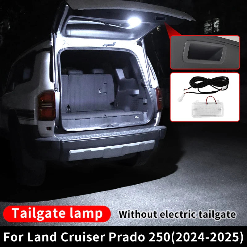 For Land Cruiser 2024-2025 Prado LC250 First Edition 1958 J250 Tailgate Illuminating Light Upgraded Modification Accessories