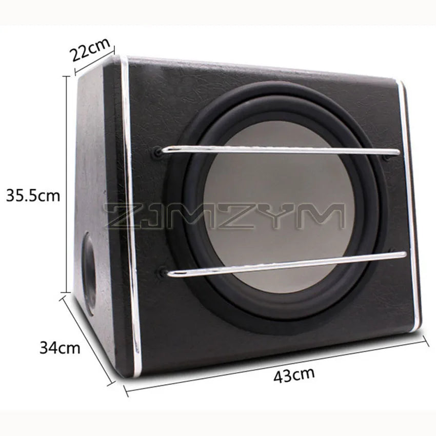 Subwoofer Para Coche 12 Inch Car Audio Modified Bass Box 12v Active High-Power 1200W Car Subwoofer Amplificado