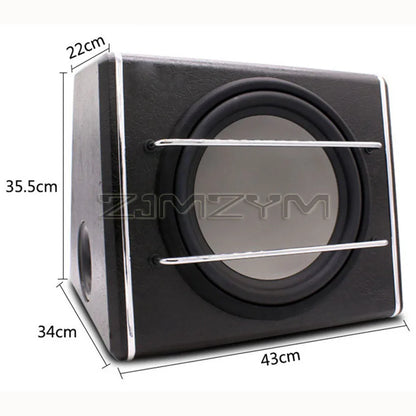 Subwoofer Para Coche 12 Inch Car Audio Modified Bass Box 12v Active High-Power 1200W Car Subwoofer Amplificado