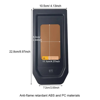 Wave Wholesale — Car Wireless Charger 15w — Mobile — in-use lifestyle view