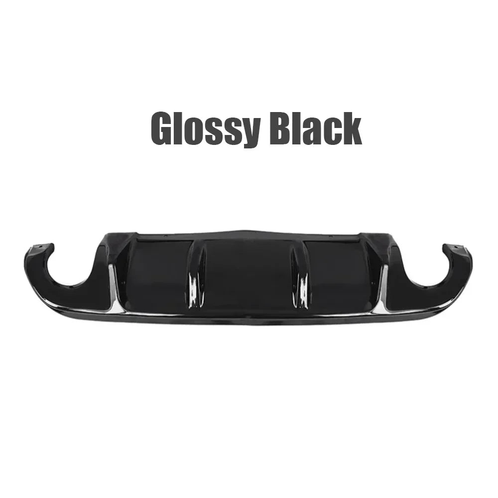 Rear Bumper Diffuser Lip ABS Boot Spoiler Splitter Car Styling Guard Protector Cover For Infiniti Q50 2014 2015 2016 2017