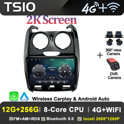 Car Multimedia Player For Renault Duster 2015 - 2021 For LADA Largus 2021 Automotive Multimedia Mirror Link Intelligent System