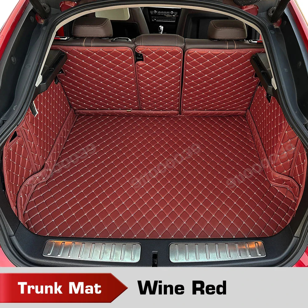 For Volkswagen VW ID.6 CROZZ、ID.7 VIZZION Auto Full Coverage Trunk Mat Car Protective Pad Cargo Liner Interior Accessories
