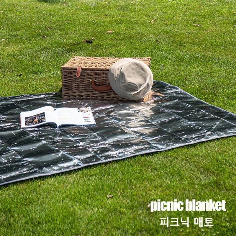 Naturehike Camping Groundsheet Waterproof Picnic Mat Tent Mat Multifunctional PE Aluminum Foil Moisture Barrier Outdoor Portable