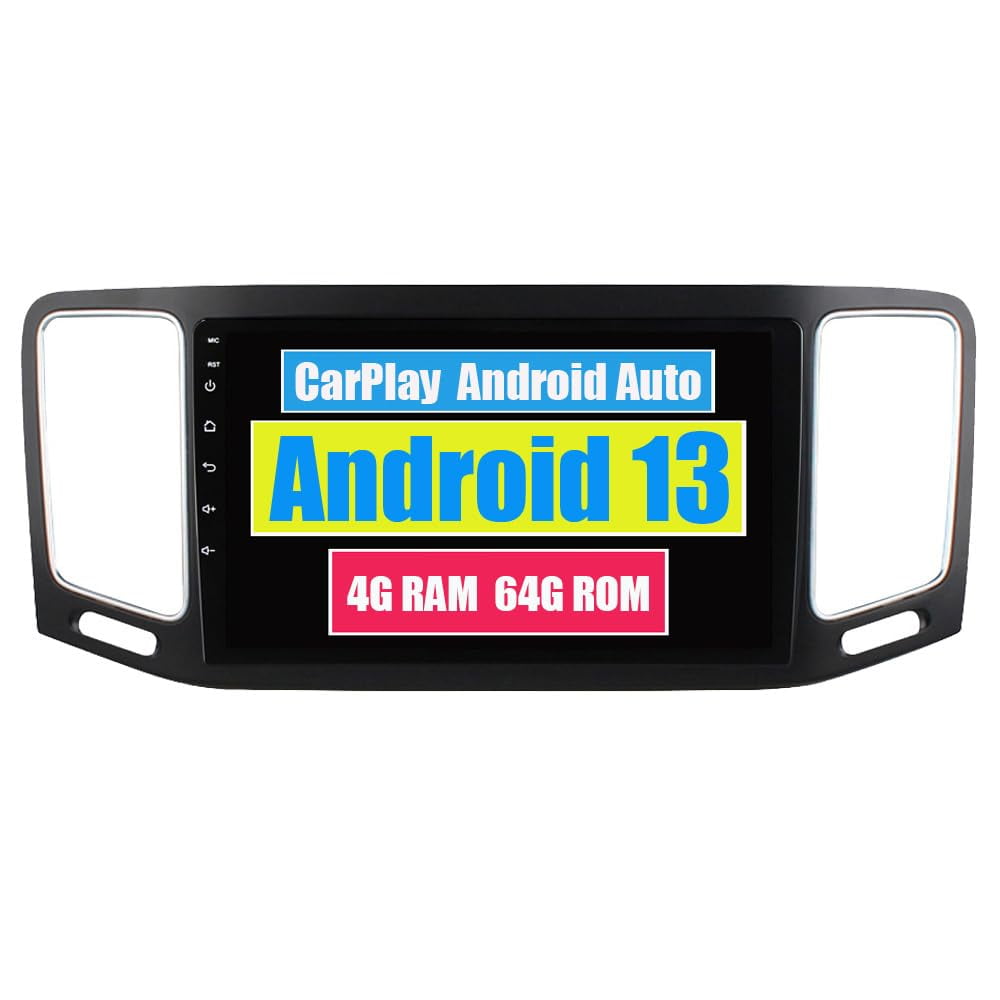 Sovob Car Stereo CarPlay Head Unit for Volkswagen Sharan 2012 2013 2014 2015 2016 2017 2018 Android Auto Touch Screen Sat Navi Bluetooth WiFi Radio Player