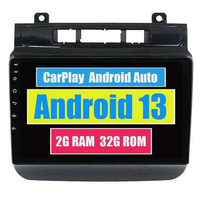 Sovob Car Stereo Radio for Volkswagen Touareg FL NF 2010 2011 2012 2013 2014 2015 2016 2017 2018 with CarPlay Android Auto Multimedia Player GPS Navigation Touch Screen Bluetooth WiFi