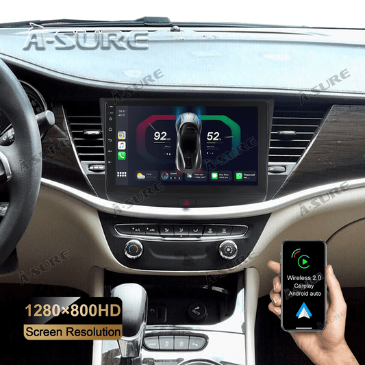 Wireless CarPlay Android 12 Car Radio Stereo for Buick Verano 2016-2017 2+32GB GPS Navi