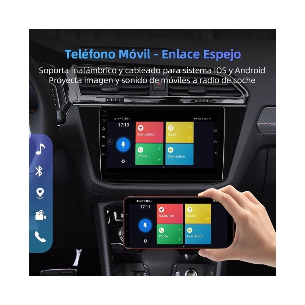 Sovob Stereo 1+32g for Vw/volkswagen/tiguan 2017-2019 Gps