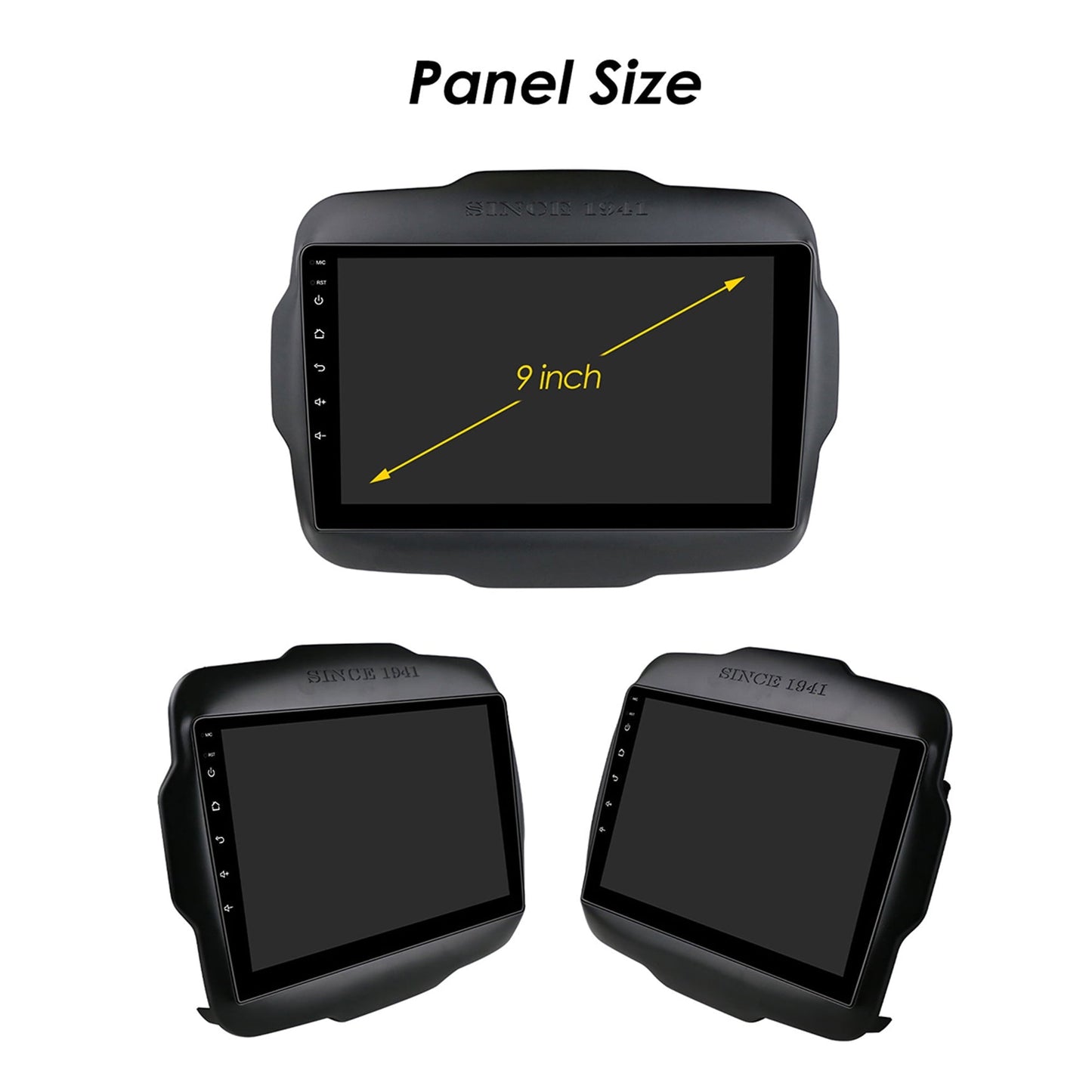 32GB Android 13 Apple Carplay Bluetooth Wifi RDS Car Stereo Radio Multimedia Head Unit GPS Navigation Player For Jeep Renegade 2016 2017 2018 2019 2020