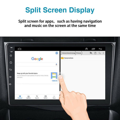 Toyota Android Head Unit   iSpchen Car Radio Stereo for 2007-2012 Toyota RAV4, Android 13 9 inch Car Navigation, with Carplay Android Auto GPS/FM/Wifi/USB