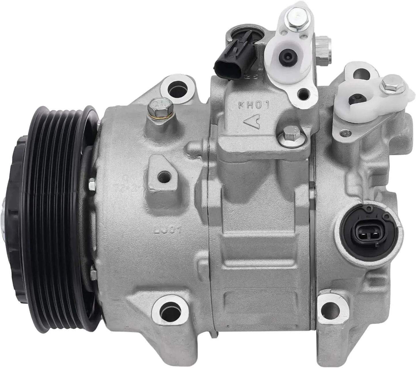 Wave Wholesale — AC Compressor with Clutch — Clutch — alternate angle view