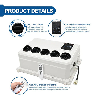 Wave Wholesale — Air Conditioning 4-holes heating — holes — detail close-up