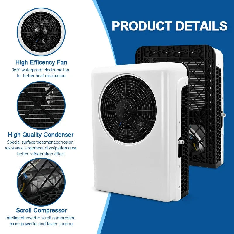 Wave Wholesale — Air Conditioning 4-holes heating — Universal — size and scale view