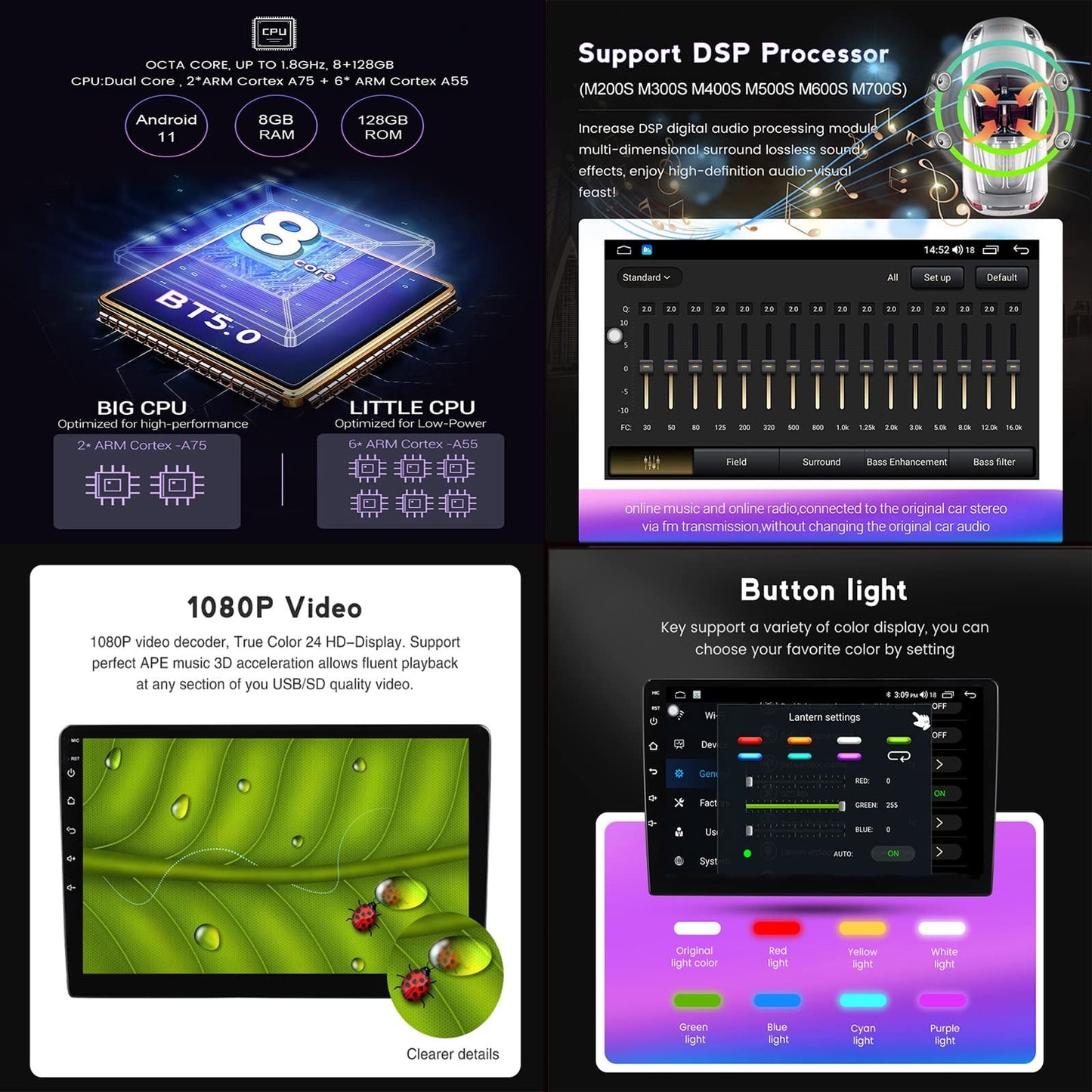 Android 12 System for Honda Stream 2 RHD 2006 2007 2008 2009-2014 Car Stereo Radio with FM SWC BT Music Camera Built-in Car-Play Android Auto GPS Navigation Touch Screen Upgrade (M100S 4core 1+32G) Honda Android host