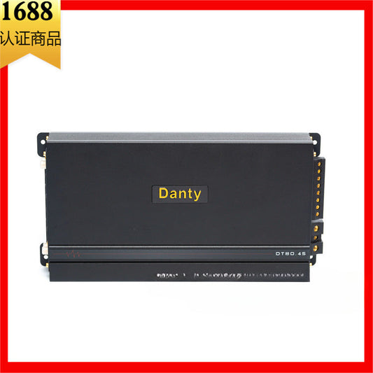 Danish Danty DT-80.4S four-way power amplifier, four-channel set coaxial speaker power amplifier, vehicle power
