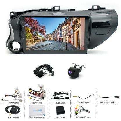 LICHENGTAI 10-Inch Car Stereo Radio For Toyota Avalon 2011-2012 with Wireless CarPlay Android Auto, for Volkswagen Android 13 Car Player Radio with Bluetooth, WiFi, GPS, 2+32G