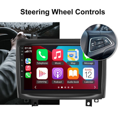 Car Radio for Cadillac CTS 2003-2007, Android 13 Stereo Replacement,Steering Wheel Control,Build in Wireless carplay Android Auto
