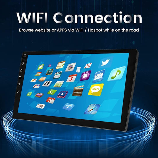 for Ford Transit 2014-2018 Radio, 2+32G Android 13 CarPlay Car Stereo with Android Auto 9'' Touch Screen Bluetooth Car Radio Support Mirror Link GPS WiFi SWC Backup Camera RDS DSP