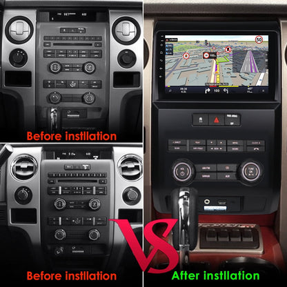 Wireless Apple Carplay Android Auto Bluetooth 2+32GB Wifi RDS Car Stereo Radio Head Unit Multimedia GPS Navigation Player For Ford F150 F-150 2008 2009 2010 2011 2012 2013 2014