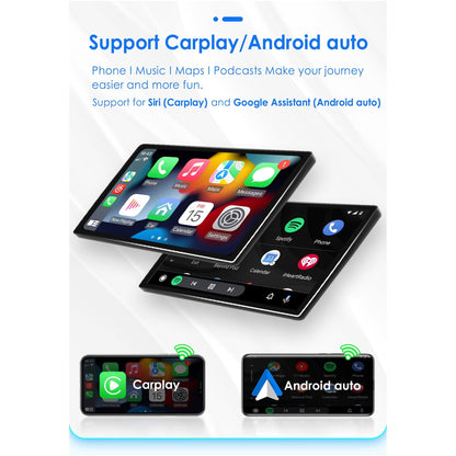 10.33" Touch Screen Android 12 Wifi 4+32GB Carplay Car Stereo Radio Head Unit Multimedia GPS Navigation Player For Jeep Compass Patriot 2011 2012 2013 2014 2015 2016 2017