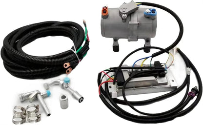 Wave Wholesale — Car Electric Air Conditioner — Compressor — packaging view