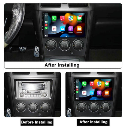 RoverOne Car Stereo CarPlay Android Auto for Subaru Impreza GD GG 2002 - 2007 GPS Navigation Bluetooth DSP Multimedia Video Player