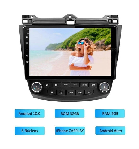 Stereo Honda Accord 2003-2007 Android Carplay Wifi 2+32G Honda Android host