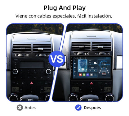 Stereo 2+32gb Camera for Vw Volkswagen Touareg 2004-2010