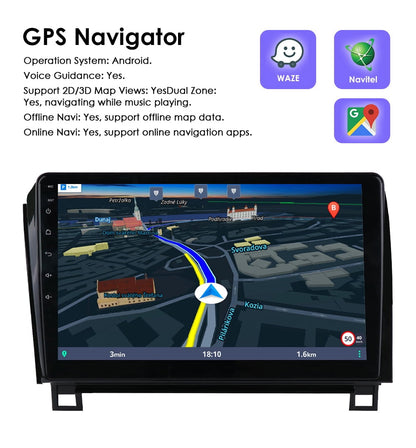 Toyota Android Head Unit   GPS Navigation Android 12 Bluetooth Carplay Wifi RDS Car Stereo Radio Head Unit For Toyota Tundra 2007 2008 2009 2010 2012 2013