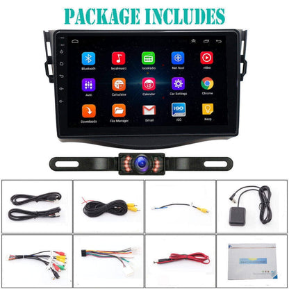 Toyota Android Head Unit   iSpchen Car Radio Stereo for 2007-2012 Toyota RAV4, Android 13 9 inch Car Navigation, with Carplay Android Auto GPS/FM/Wifi/USB