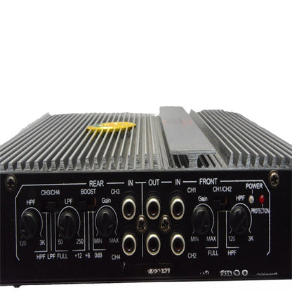 Factory direct sales, car power amplifier, four-way car audio power amplifier, 4-channel quality, stable after-sales service