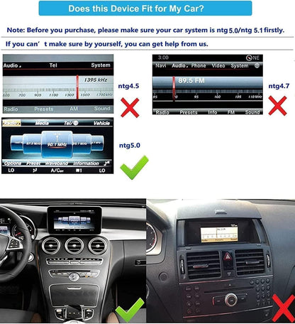 Mercedes-Benz Android Head Unit    Road Top 12.3" Android Car Stereo with CarPlay for Mercedes-Benz C117 X117 2013-2015, 8+256GB
