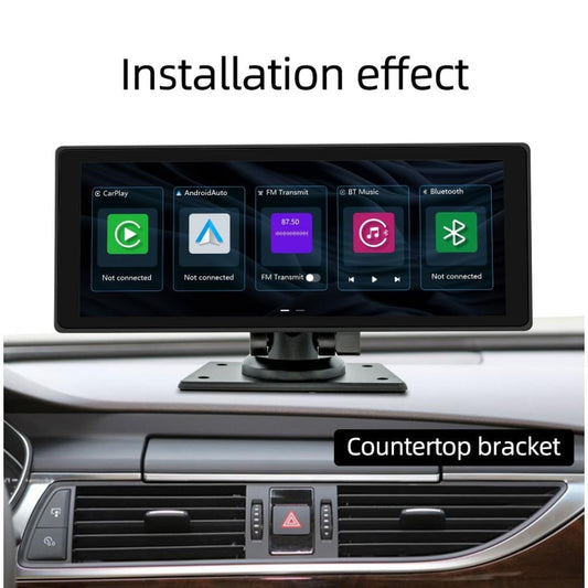 10.26 Inch Touch screen Stereo Radio Wireless Carplay Android Auto MP5 Player BT Mirrorlink Built-in Camera Driving Recorder