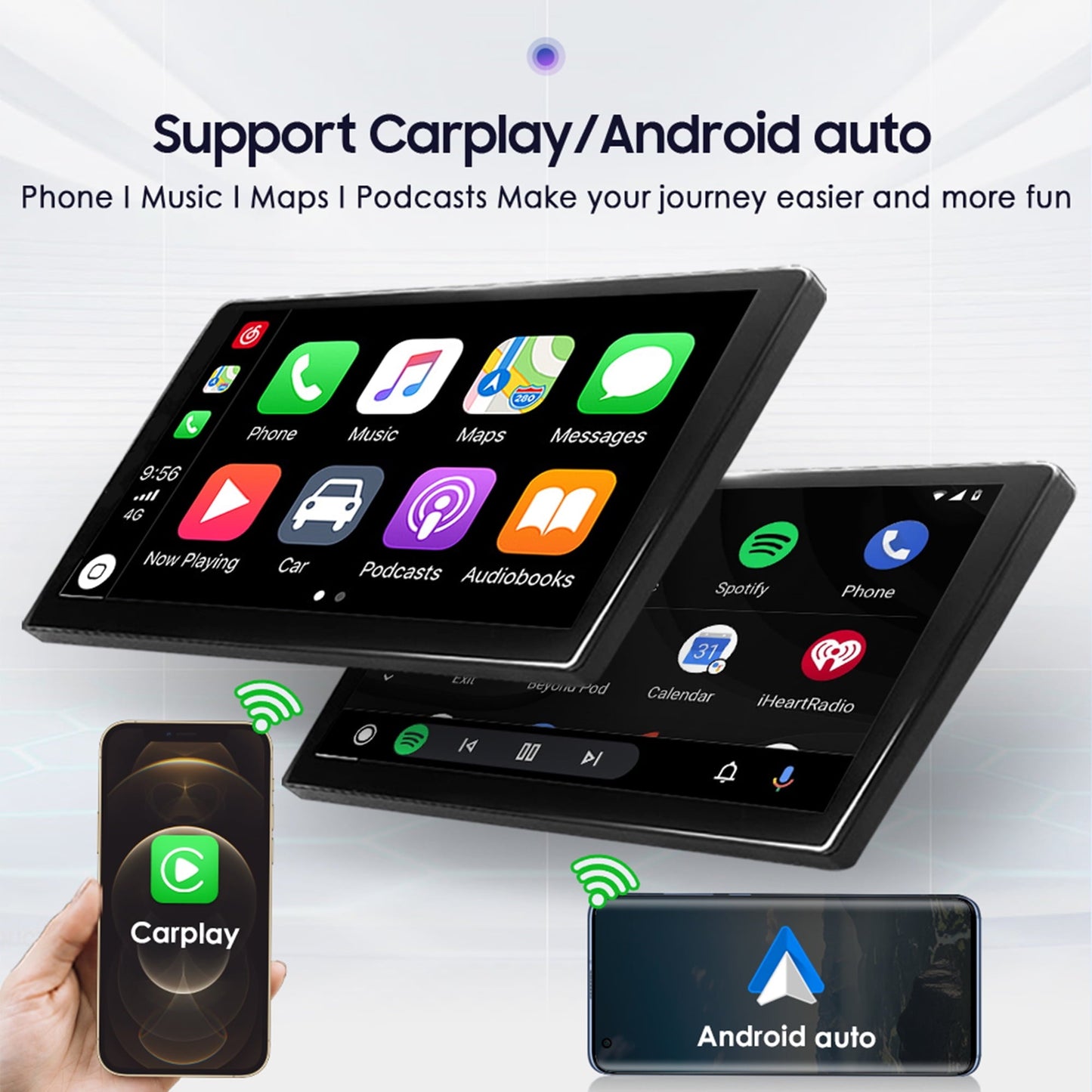 Toyota Android Head Unit   For Toyota Corolla 12 2018 2019 2020 2021 Android 12 Apple Carplay Wifi 4+32GB Auto Car Stereo Radio Head Unit GPS Navigation Player