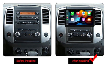 RoverOne Car Stereo CarPlay Android Auto for Nissan Frontier 2009 - 2012 for Nissan Xterra 2 N50 2008 - 2015 GPS Navigation Bluetooth DSP Multimedia Video Player